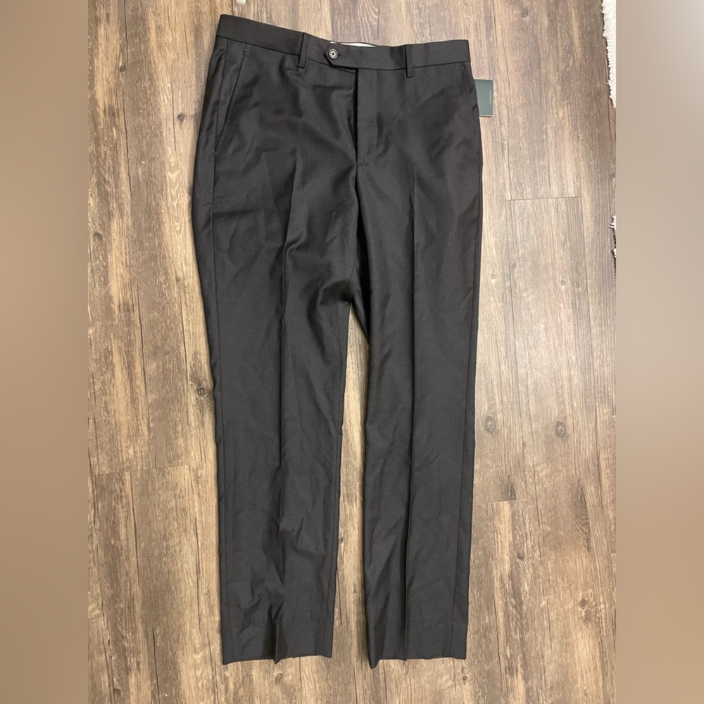 Charcoal Suit Pants